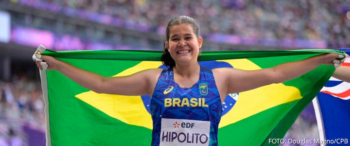 Aluna da UFABC conquista medalha nos Jogos Paralímpicos Paris 2024