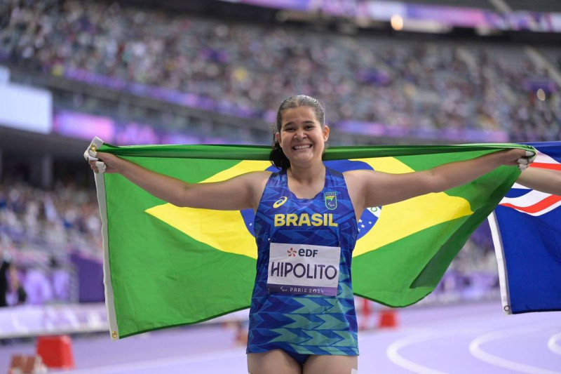 aluna da ufabc conquista medalha nos jogos paralimpicos paris 2024 foto douglas magno cpb