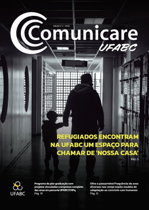 Capa da Revista Comunicare da Universidade Federal do ABC Edição um de dois mil e vinte e três