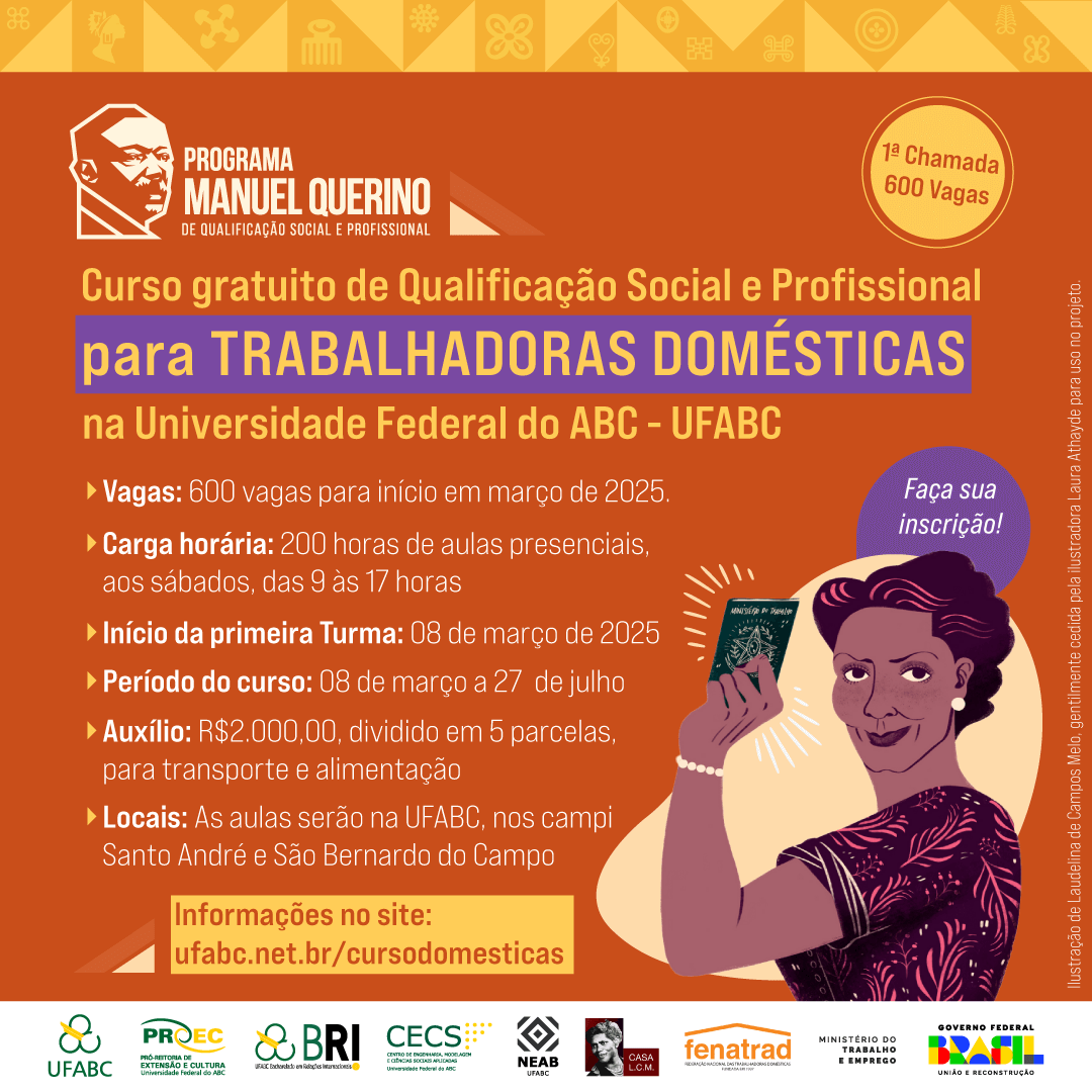 curso trabalhadoras domesticas ufabc social otim